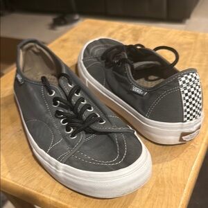 Vans Gray and Black Sneakers